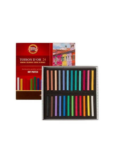 Koh-ı Noor Set Of Artist S Dry Chalks Carre 8584 24
