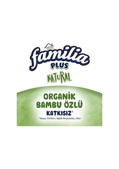 Familia Kağıt Havlu Natural 3 Katlı Organik Bambu Özlü
