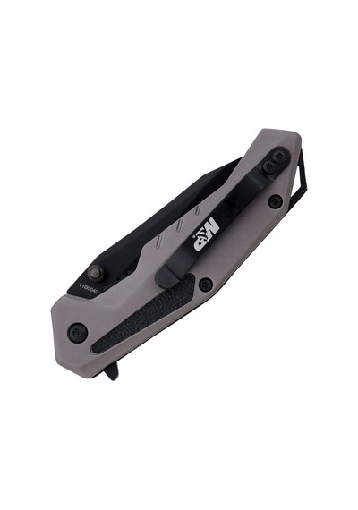 Smith Wesson M&p M2.0 Ultraglıde Tı Aluminum Rubberized Drop Point Kamp Çakı 1100041 Siyah