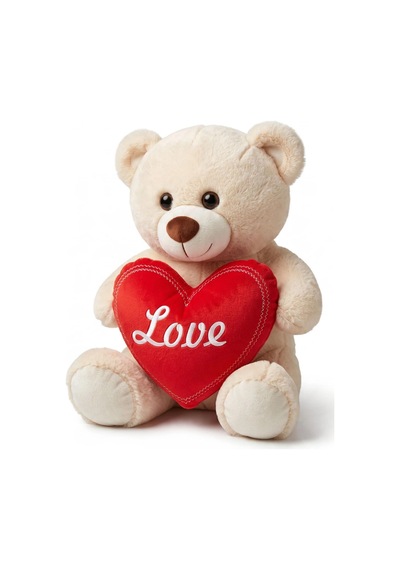 04031 45 Cm Love Kalpli Ayıcık Peluş Oyuncak