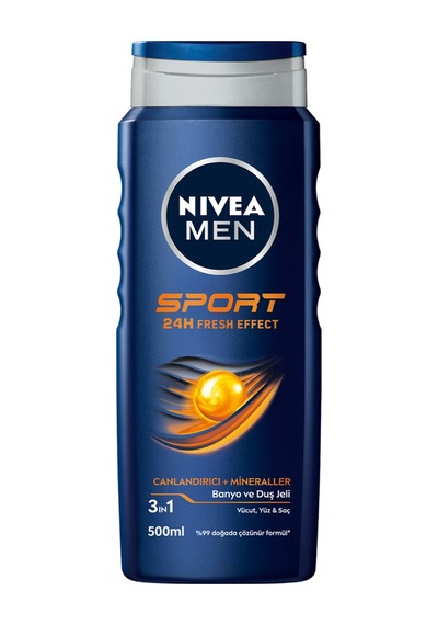 Nivea Men Sport Duş Jeli 500 Ml - 7 Adet Tarı Diğer