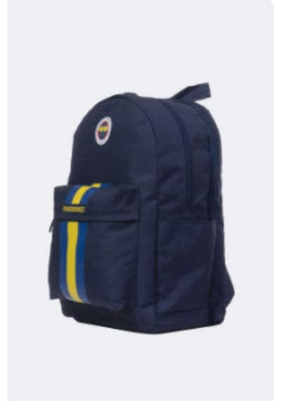 Fenerbahçe Orijinal Lisanslı Peluş Logolu Spor Sırt Çantası Fb Okul Çantası Lacivert