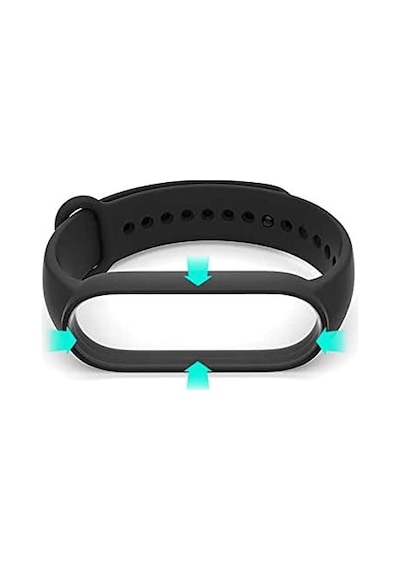 Ehr. Xiaomi Mi Band 3/4 / 5/6 / 7 Uyumlu Klasik Silikon Kordon