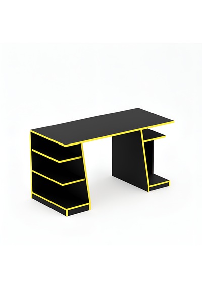 Kronos Oyuncu Masası - Bilgisayar Masası - Gamer Masası - 59x136 Cm Afm180 Siyah - Sarı Kronos Oyuncu Masası - Bilgisayar Masası - Gamer Masası - 59x136 Cm Afm180 Siyah - Sarı