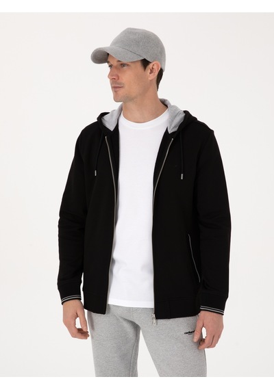 Cacharel Erkek Siyah Sweatshirt 50318867-vr046