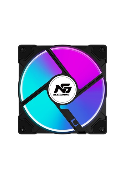 Next Gaming Orion 4 Adet Reverse Ters Bıçak Rgb 6 Pin 120mm Siyah Fan + Rgb Hub Set