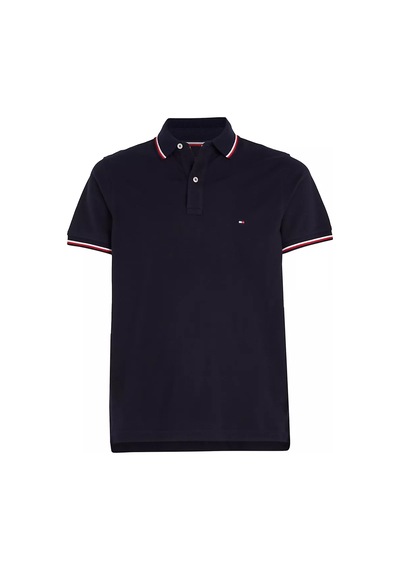 Tommy Hilfiger Erkek Core Tommy Polo Yaka T-shirt - Lacivert Lacivert