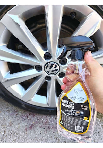 Alpars Demir Tozu Temizleyici Üstün Kaliteli Jant Kaput Temizleyici Sprey 500 Ml Ve Detay Temizleme Fırçası