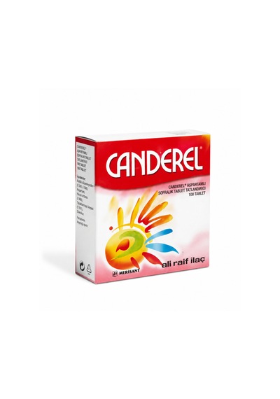 Canderel Aspartamlı Sofralık Tablet Tatlandırıcı 100 Tablet