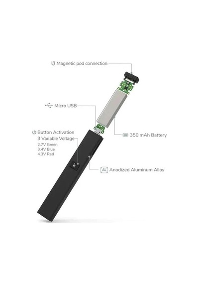 İkrusher Vfire Pro Vape Batarya 1 Adet