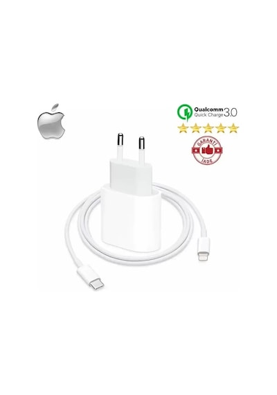 Iphone Tüm Serilerle Uyumlu Hızlı Şarj Aleti Kablo Adaptör Set 11 12
