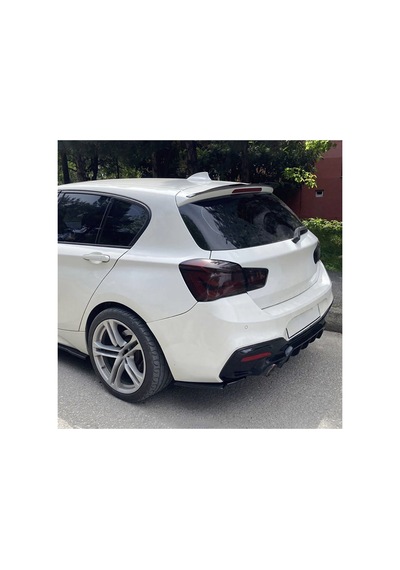 Bmw 1 Serisi F20 2015-2019 M Paket Body Kit Seti Ön Lip Marşpiyel Difüzör Spoiler Flap