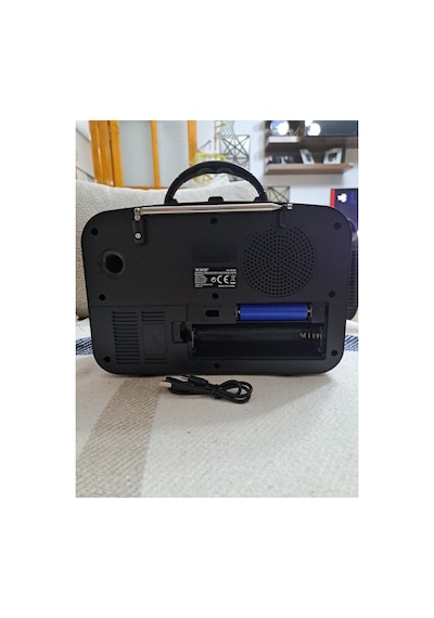 Nns Ns-903bt Retro Bluetooth Radyo 1800 Mah Usb Tf Kart Fm/am/sw Taşınabilir Radyo Kahverengi - 913593976