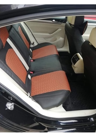 Volkswagen Passat Araca Özel Deri Oto Koltuk Kılıfı (460873886)