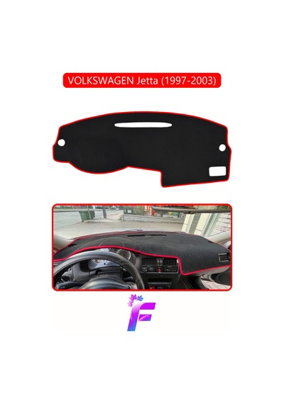 Volkswagen Jetta 1997-2003 Uyumlu Torpido Örtüsü Yansıma Önleyici Koruma Hızlı Montaj K87
