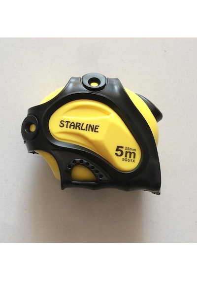 STARLİNE ÇELİK ŞERİT METRE 5 METRE 25MM PROFESYONEL METRE