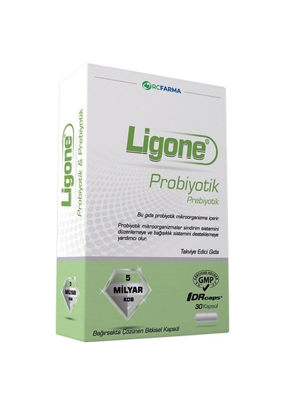 Ligone Probiyotik 30 Kapsül Aromasız Renkli