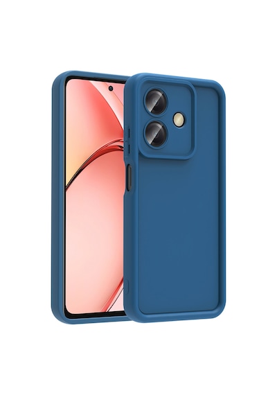 Oppo A3 Kılıf Kamera Korumalı Kalın Silikon Üstün Koruma Pazarplus Koyu Yeşil