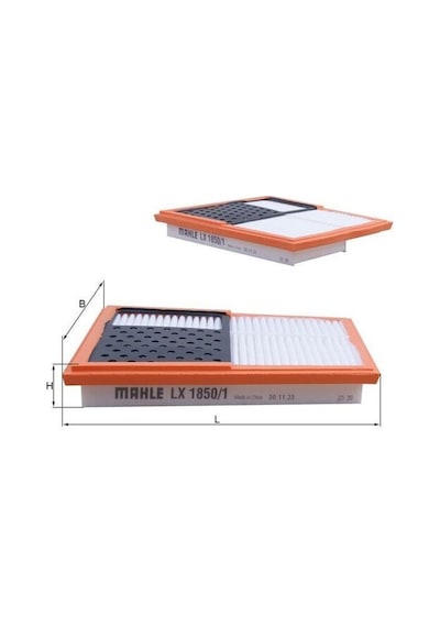 Mahle-knecht-behr Lx18501 Hava Filtresi Sol X164 0912 W204 0714 W211 05 08 W221 05 13 W251 0611 Fn4819