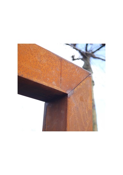 Corten Tekli Su Perdesi