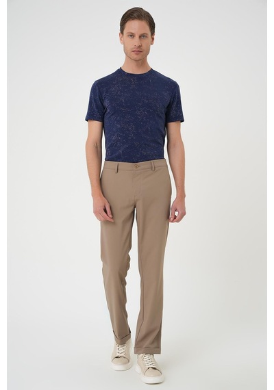 Efor Comfort Fit Beli Lastikli Bej Jogger Pantolon P 1185 Bej