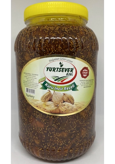 Yurtsever Özel Kuru İncir Reçeli 5 KG
