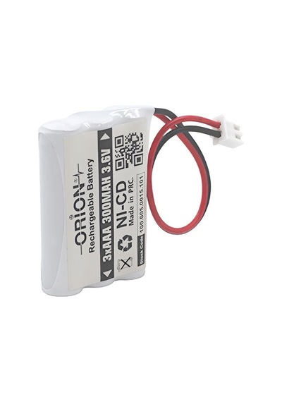 Orion Aaa 3.6v 300mah Ni-cd Kablo Ve Konnektörlü Şarjlı Pil-1908