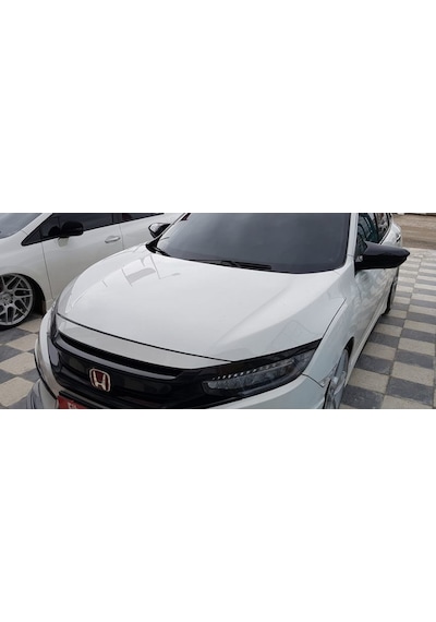 Honda Civic Fc5 Yarasa Ayna Kapağı Piano Black Plastik