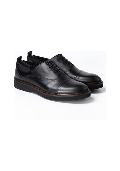 Klasik Ayakkabı Erkek Ka-26y-c4627 John May Casual Shoe Black Bambi Siyah