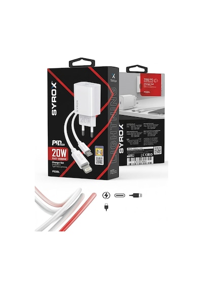 Iphone Şarj Hızlı 20w Pd Type-c Lightning Şarj Cihazı Pd20l