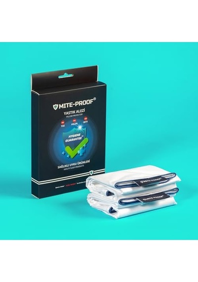 Mıteproof Yastık Alezi 50 70 2'li Cilt Hassasiyetik Bünyeler Için Yastık Alezi Diğer