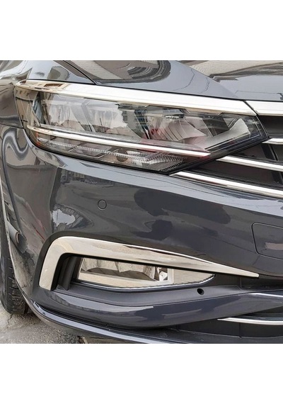 Volkswagen Passat B8.5 Krom Sis Farı Çerçevesi 2 Parça 2019 Ve Ü