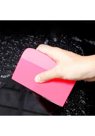 Ppf/tph Silikon Çekçek Ragle Cam Filmi Çekme Uygulama Aparatı Pembe 6x7.5cm