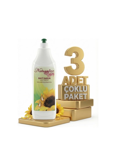 Naturalive Mayi Arap Sabunu 3x1 Lt