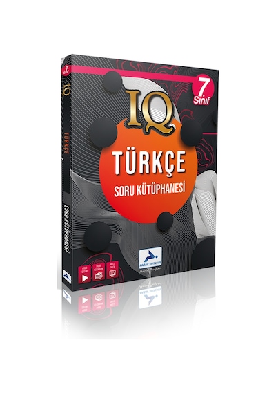 7.Sınıf Türkçe IQ Soru Kütüphanesi -  PRF Paraf Yayınları