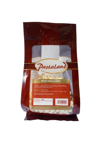 Pastaland Fildişi Damla Drop Çikolata 200 Gr