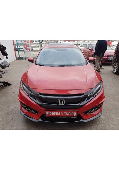 Honda Fc5 Turbo Body Kit-fibersan Tuning N11.17081