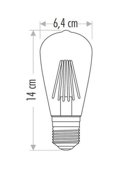 Cata Ct 4284 Rustik 6w Led Ampul Amber 2700k E27 Duy Çok Renkli