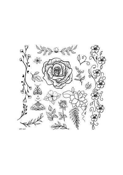 Riosa Geçici Dövme,geçici Tattoo ,vücut Dövme,kol Bilek Dövme,boyun Dövme,sırt Dövme