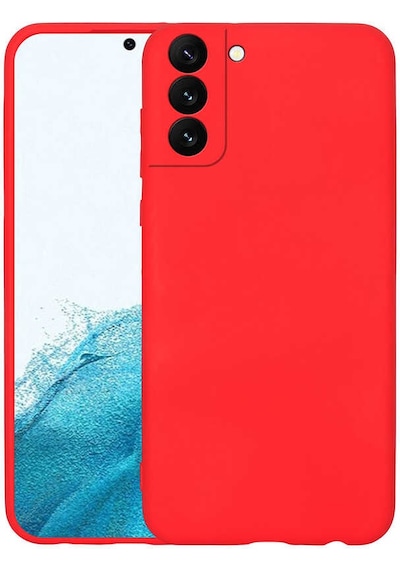 Galaxy S22 Plus Uyumlu Mara Lansman Kılıf-kırmızı Kirmizi Kırmızı