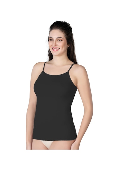 Siyah Mı Emay 1410 Modal Cotton İnce Askılı Atlet Siyah