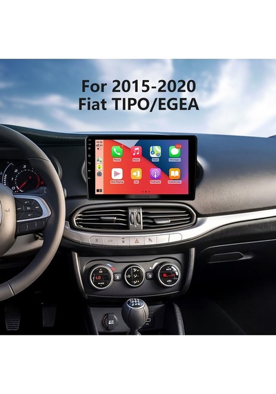 Fıat Egea 2016-2020 Multimedya Navigasyon Usb Kamera Carplayer 4 Ram