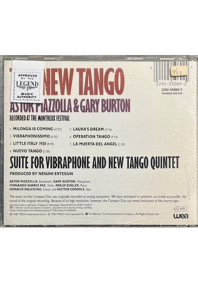 Müzik Cd Sidir - Plak Değildir Cd The New Tango Astor Piazzolla