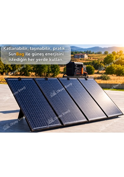 Sunwatt Sunbag 200 190 Watt Katlanabilir Güneş Paneli