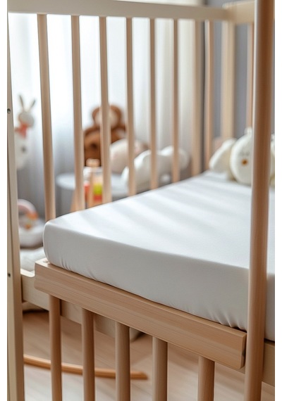 82 Tel %100 Pamuk Saten 100x200 Tek Kişilik Lastikli Çarşaf Beyaz