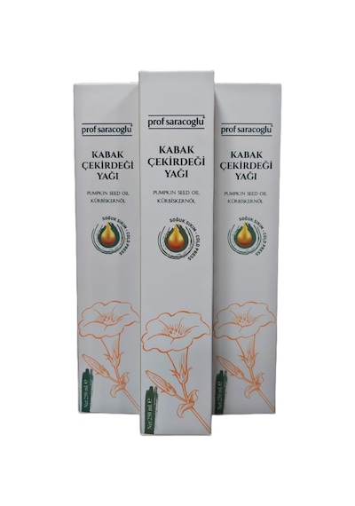 Prof Saracoglu Soğuk Sıkım Kabak Çekirdeği Yağı 250 ML