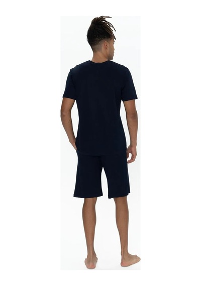 U.s. Polo Assn. Erkek 3'lü %100 Pamuk Pijama Takımı Lacivert M