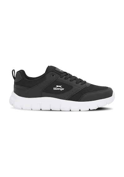 Slazenger Glen I Erkek Siyah / Beyaz Koşu & Yürüyüş Spor Ayakkabısı Beyaz - Siyah