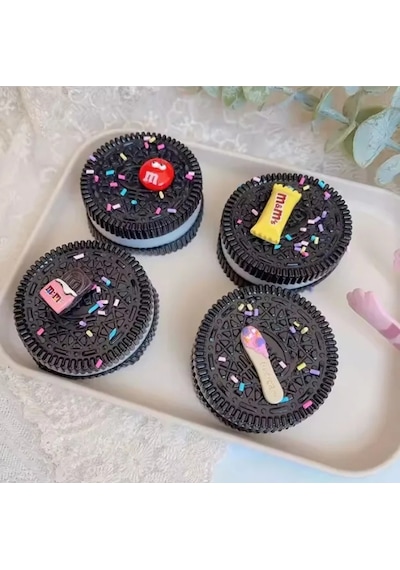 Oreo Squishy Dev Boy Yumuşak Jel Oreo Sukuşi Büyük Boy Taba Kedi Patisi Yeni Tarz Skuşi Çok Renkli
