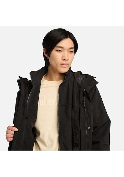 Timberland Winnick Waterproof 3in1 Jacket Erkek Mont-31887 Siyah